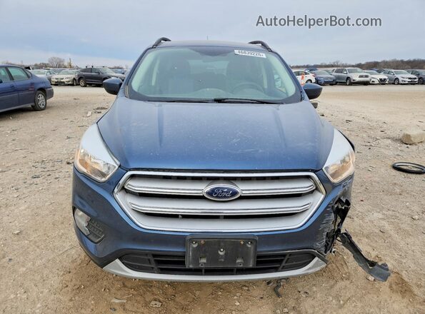 1FMCU9GD0JUB29151 2018 FORD ESCAPE Blue Front view