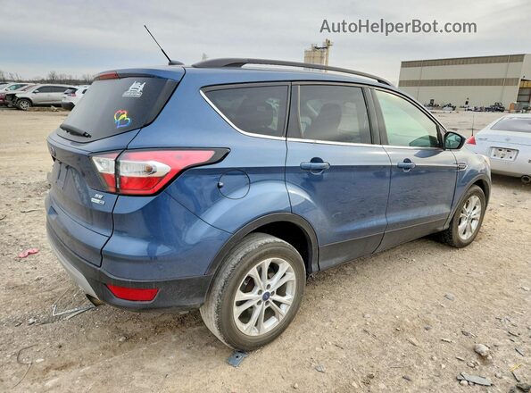 1FMCU9GD0JUB29151 2018 FORD ESCAPE Blue Rear right