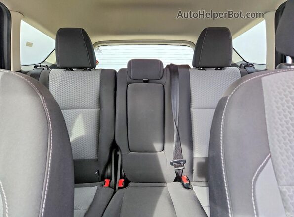 1FMCU9GD0JUB29151 2018 FORD ESCAPE Blue Rear seats view