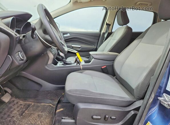 1FMCU9GD0JUB29151 2018 FORD ESCAPE Blue Front interior view