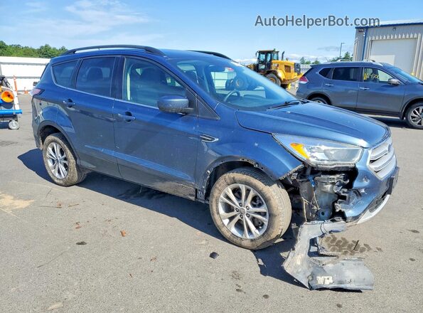1FMCU9GD0JUB33183 2018 FORD ESCAPE Blue Առջևի աջ