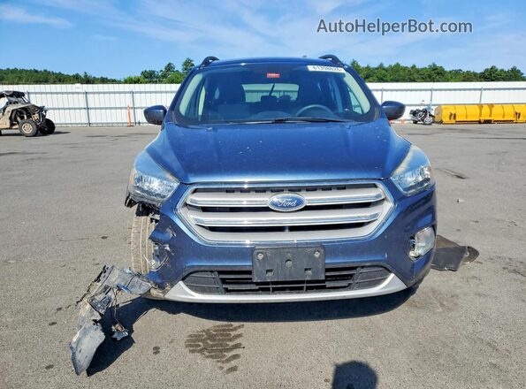 1FMCU9GD0JUB33183 2018 FORD ESCAPE Blue Դիմացի տեսք