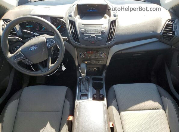 1FMCU9GD0JUB33183 2018 FORD ESCAPE Blue Առջևի վահանակի տեսք