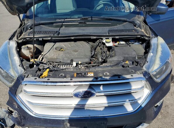 1FMCU9GD0JUB33183 2018 FORD ESCAPE Blue Սալոնի հետևի տեսք