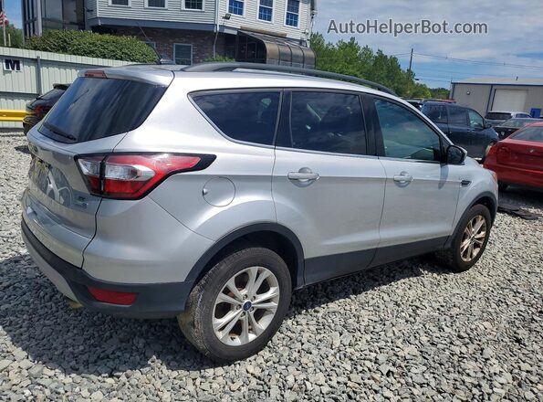 1FMCU9GD0JUB33281 2018 FORD ESCAPE Silver Задня права чверть
