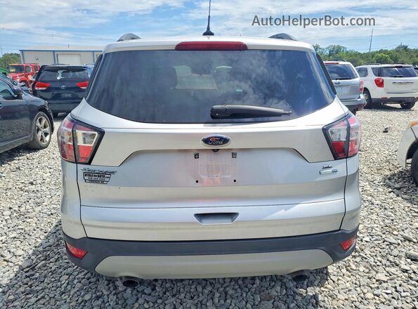 1FMCU9GD0JUB33281 2018 FORD ESCAPE Silver Вид ззаду