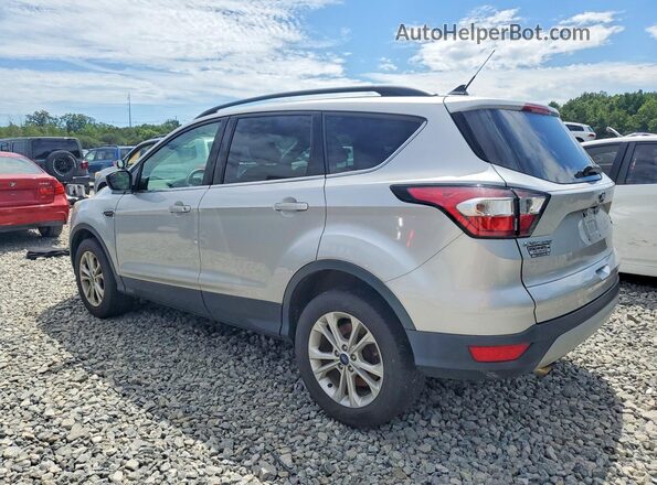 1FMCU9GD0JUB33281 2018 FORD ESCAPE Silver Задня ліва чверть