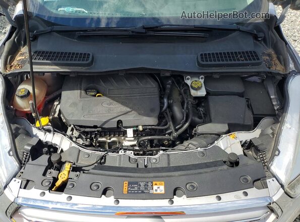 1FMCU9GD0JUB33281 2018 FORD ESCAPE Silver Вид підкапотного простору