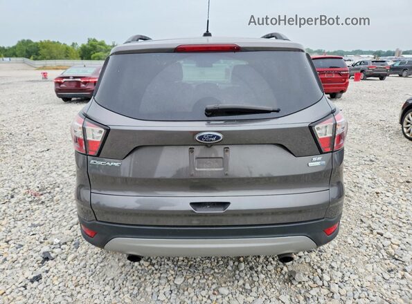 1FMCU9GD0JUB71030 2018 FORD ESCAPE Gray Вид ззаду