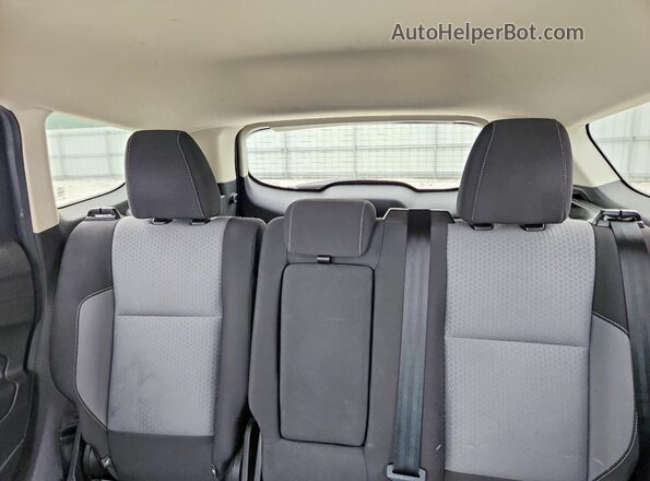 1FMCU9GD0JUB71030 2018 FORD ESCAPE Gray Вид задніх сидінь