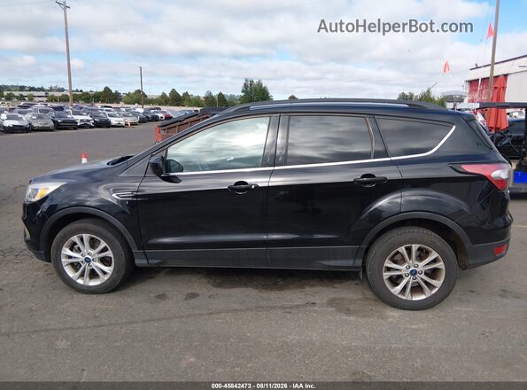 1FMCU9GD0JUC11249 2018 FORD ESCAPE Black Սալոնի 360 աստիճան տեսք
