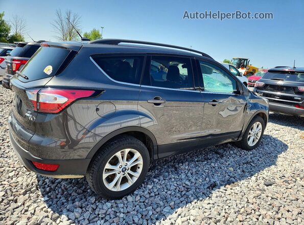 1FMCU9GD0JUC11770 2018 FORD ESCAPE Серый Задняя правая четверть