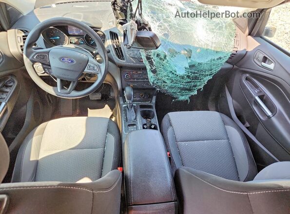 1FMCU9GD0JUC11770 2018 FORD ESCAPE Серый Вид панели приборов
