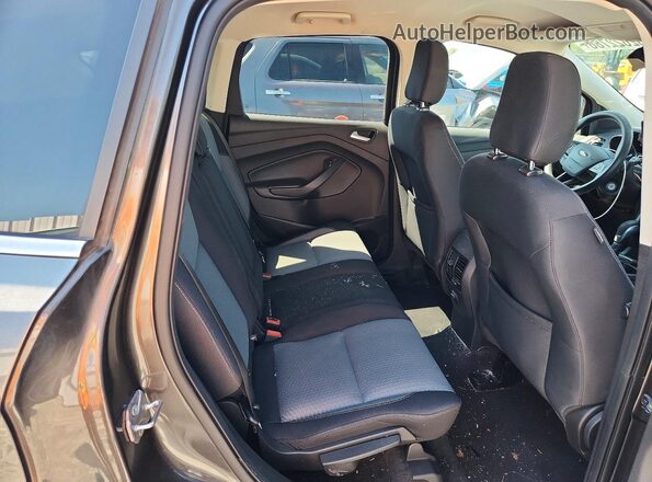 1FMCU9GD0JUC11770 2018 FORD ESCAPE Серый Вид задней части салона