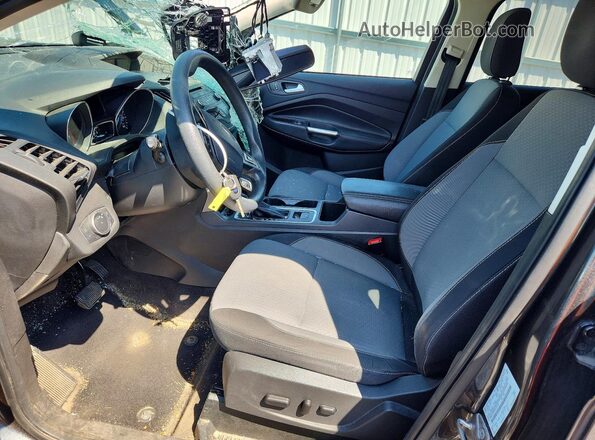 1FMCU9GD0JUC11770 2018 FORD ESCAPE Серый Вид салона спереди
