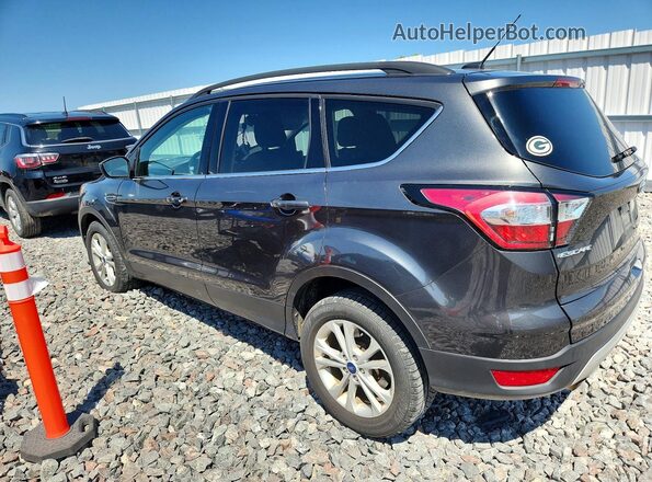 1FMCU9GD0JUC11770 2018 FORD ESCAPE Серый Задняя левая четверть