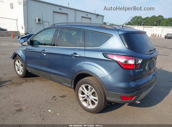 1FMCU9GD0JUC54036 2018 FORD ESCAPE Blue Задня ліва чверть