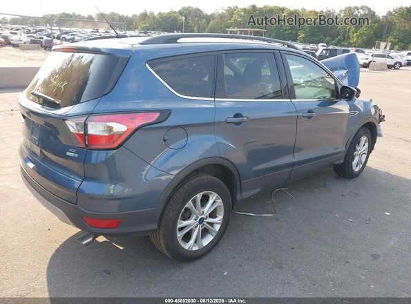 1FMCU9GD0JUC54036 2018 FORD ESCAPE Blue Задня права чверть