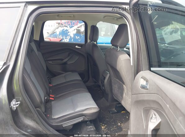 1FMCU9GD0JUC58605 2018 FORD ESCAPE Gray Vista de la etiqueta del VIN