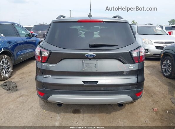 1FMCU9GD0JUC58605 2018 FORD ESCAPE Gray 