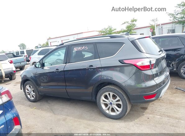 1FMCU9GD0JUC58605 2018 FORD ESCAPE Gray 