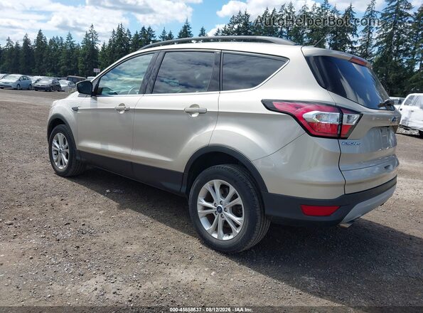1FMCU9GD0JUD08810 2018 FORD ESCAPE Cream Trasero izquierdo