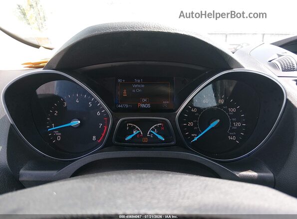 1FMCU9GD0JUD31178 2018 FORD ESCAPE Gray Widok tylnych siedzeń