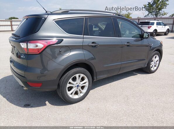 1FMCU9GD0JUD31178 2018 FORD ESCAPE Gray Tył prawy