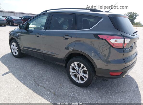 1FMCU9GD0JUD31178 2018 FORD ESCAPE Gray Tył lewy