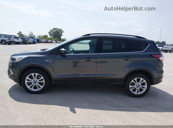 1FMCU9GD0JUD31178 2018 FORD ESCAPE Gray Widok wnętrza 360 stopni