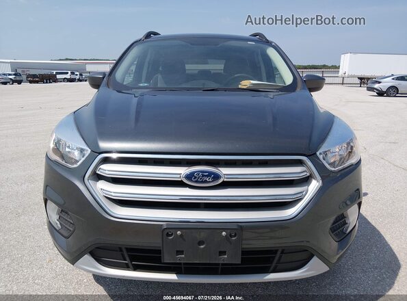 1FMCU9GD0JUD31178 2018 FORD ESCAPE Gray Widok zestawu wskaźników