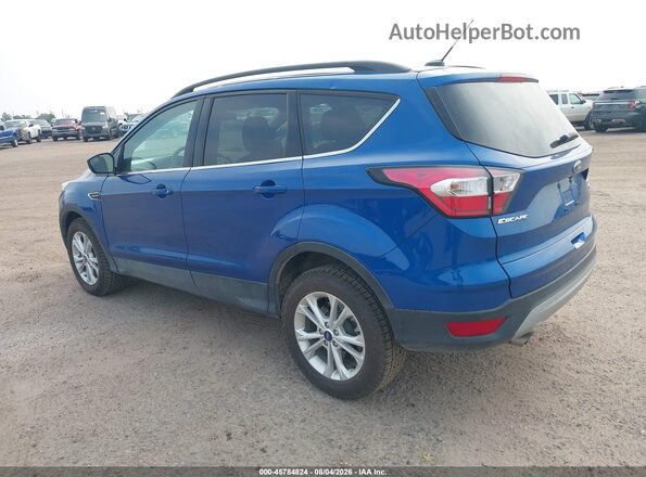 1FMCU9GD0JUD31181 2018 FORD ESCAPE Blue Հետևի ձախ