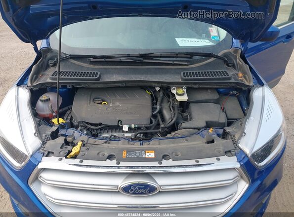 1FMCU9GD0JUD31181 2018 FORD ESCAPE Blue Հետևի տեսք