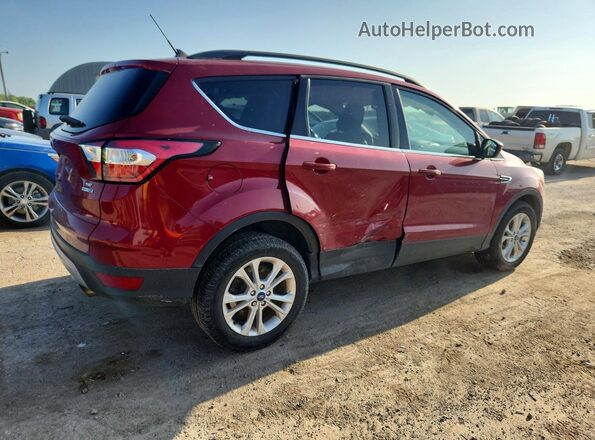 1FMCU9GD0JUD31455 2018 FORD ESCAPE Red Задня права чверть