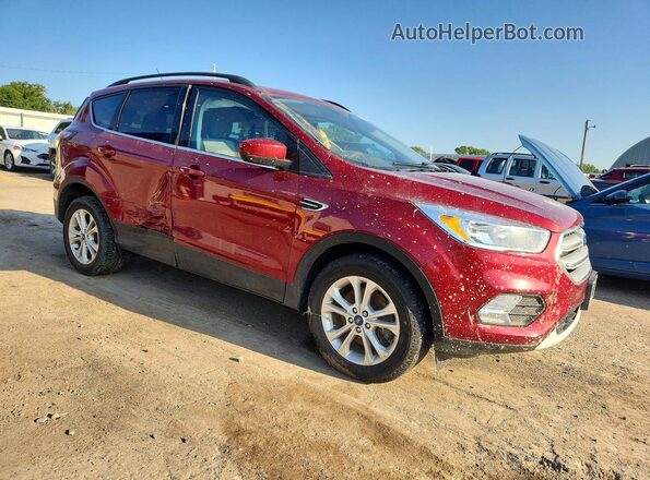 1FMCU9GD0JUD31455 2018 FORD ESCAPE Red Передня права чверть