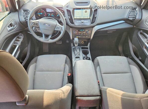 1FMCU9GD0JUD31455 2018 FORD ESCAPE Red Вид панелі приладів