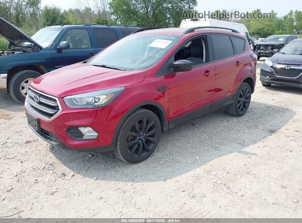 1FMCU9GD0JUD41855 2018 FORD ESCAPE Burgundy Front left