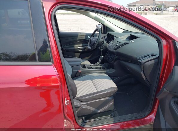 1FMCU9GD0JUD41855 2018 FORD ESCAPE Burgundy Front interior view