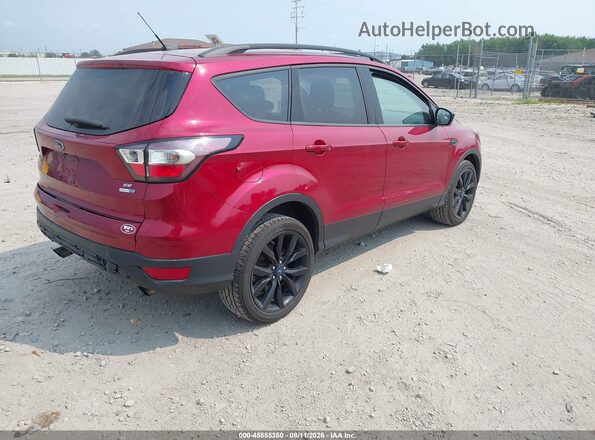 1FMCU9GD0JUD41855 2018 FORD ESCAPE Burgundy Rear right