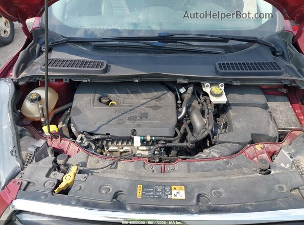 1FMCU9GD0JUD41855 2018 FORD ESCAPE Burgundy Rear view