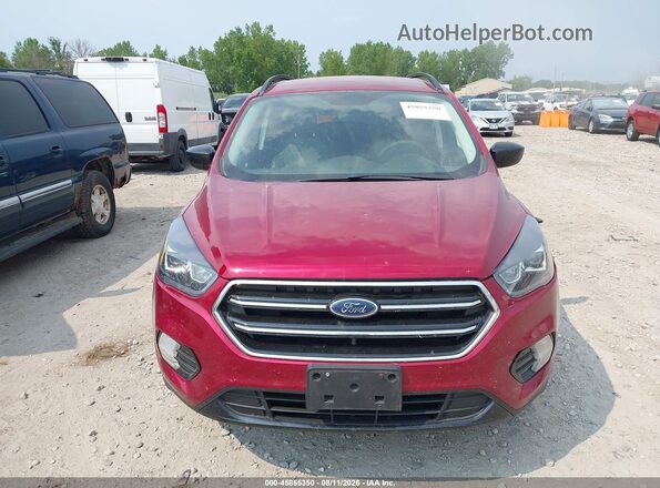 1FMCU9GD0JUD41855 2018 FORD ESCAPE Burgundy Rear interior view