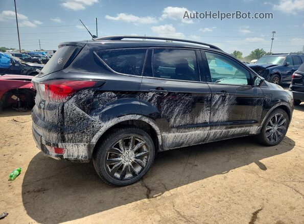 1FMCU9GD0KUA06788 2019 FORD ESCAPE Black Задня права чверть