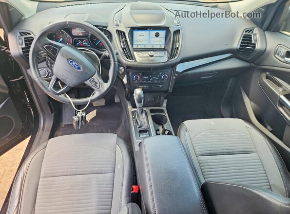 1FMCU9GD0KUA06788 2019 FORD ESCAPE Black Вид панелі приладів