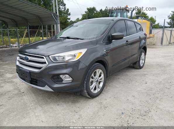1FMCU9GD0KUA36888 2019 FORD ESCAPE Gray Vista tres cuartos delantera izquierda