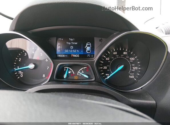 1FMCU9GD0KUA36888 2019 FORD ESCAPE Gray Vista de los asientos traseros