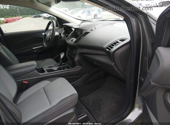 1FMCU9GD0KUA36888 2019 FORD ESCAPE Gray Vista interior delantera