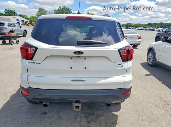 1FMCU9GD0KUA42853 2019 FORD ESCAPE White Вид ззаду