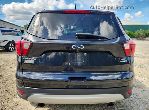 1FMCU9GD0KUB83888 2019 FORD ESCAPE Black Widok z tyłu