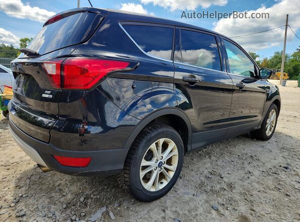 1FMCU9GD0KUB83888 2019 FORD ESCAPE Black Tył prawy