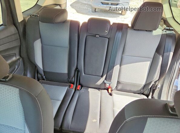 1FMCU9GD0KUB83888 2019 FORD ESCAPE Black Widok tylnych siedzeń